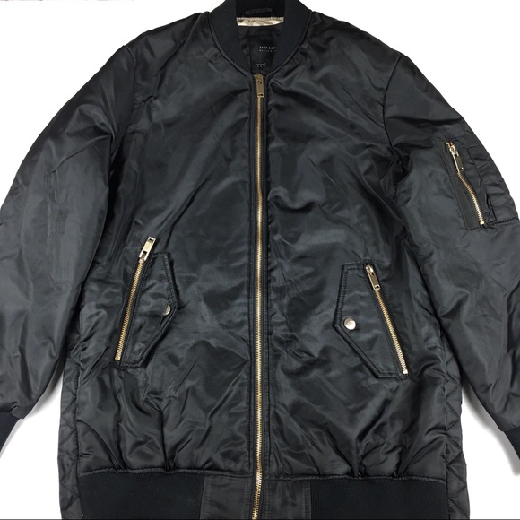 Zara Basic Bomber Outerwear Jacket